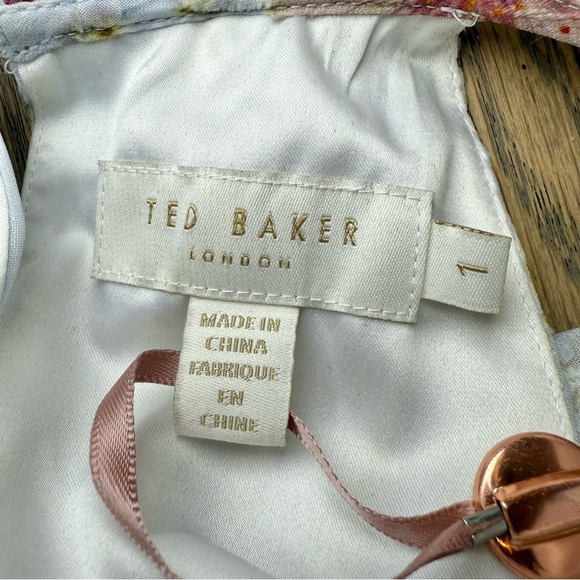 NWT Ted Baker London Women’s Elynor Oriental Blossom Floral Maxi Dress Size 1 - Picture 14 of 16
